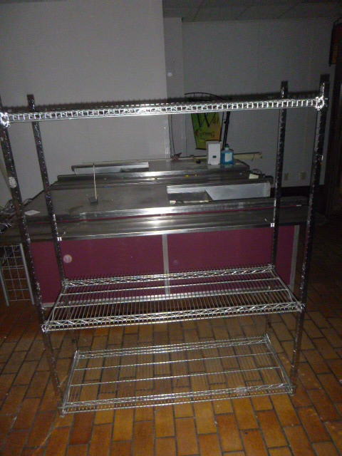 lot 30 image: NSF Shelving