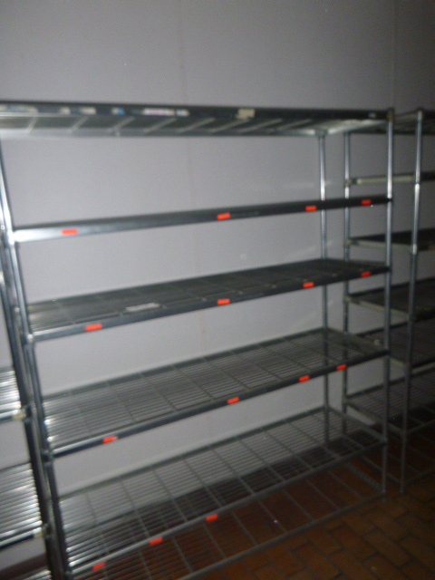 lot 33 image: NSF Shelving