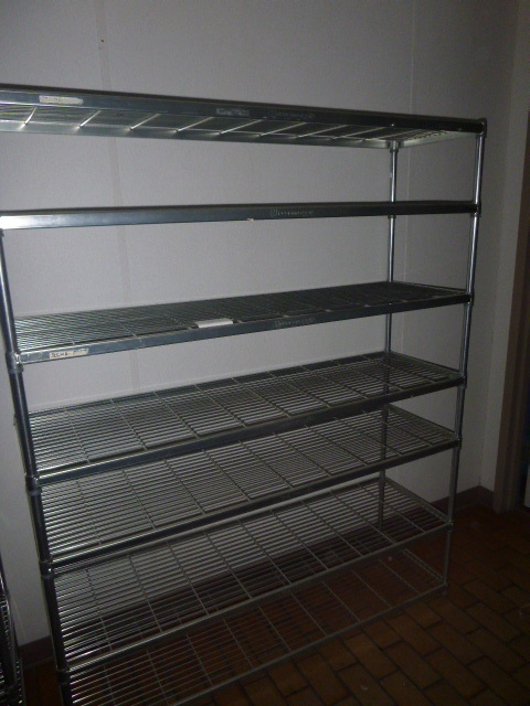 lot 34 image: NSF Shelving