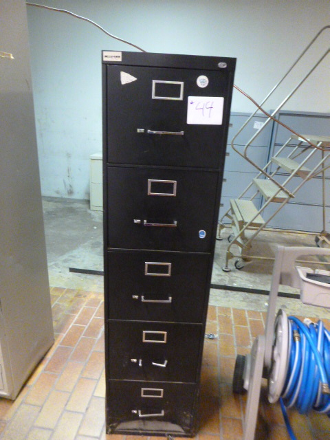 lot 44 image: 5 Drawer File Cabinet