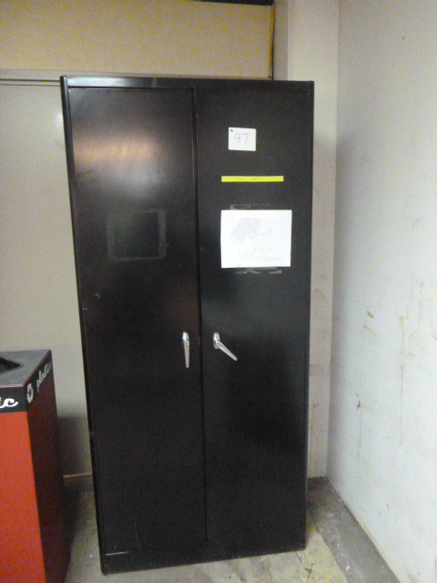 lot 47 image: Metal Supply Cabinet