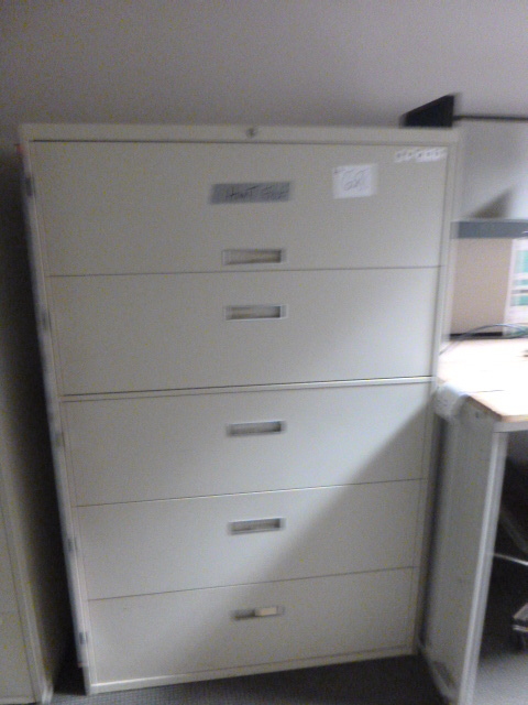 lot 68 image: 5 Drawer Lateral File