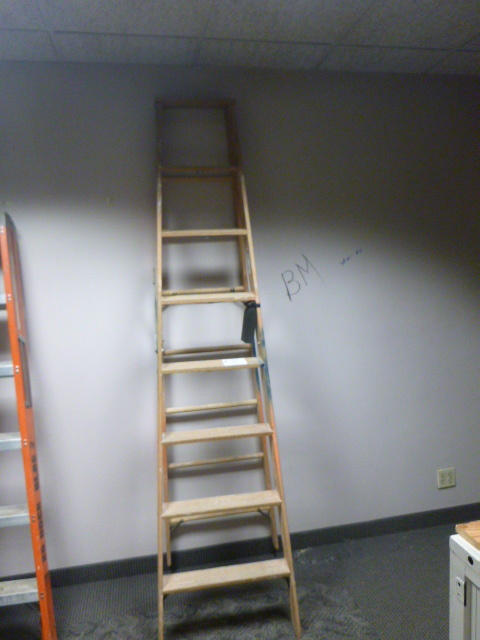 lot 70 image: 8 Foot Werner Ladder