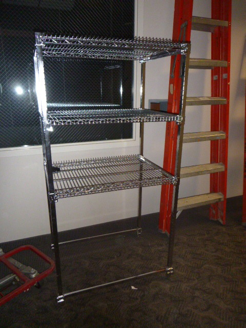 lot 76 image: NSF Shelving