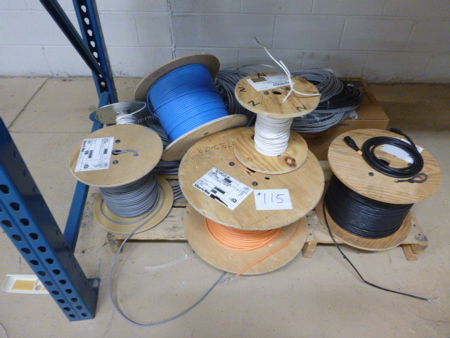 lot 115 image: Lot of Miscellaneous Wire