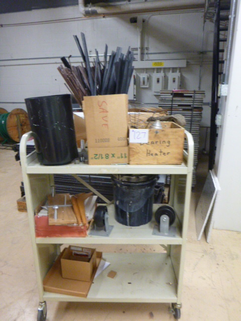 lot 127 image: Metal Cart
