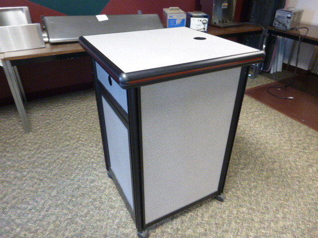 lot 129 image: Podium on Casters