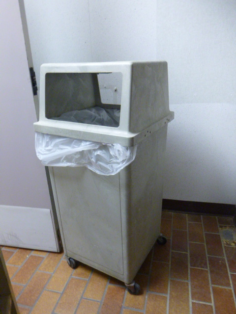 lot 151 image: Rubbermaid Commercial Garbage Can