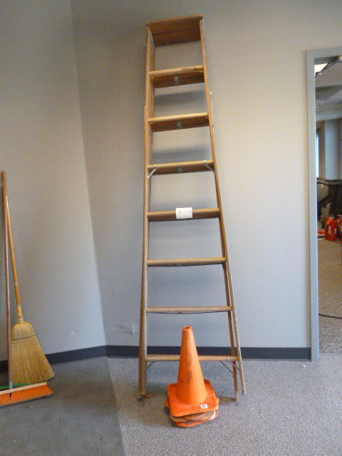 lot 153 image: 8 Foot Ladder