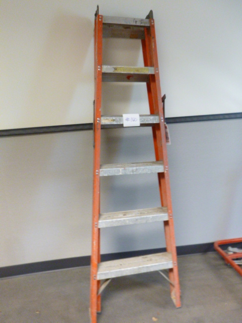 lot 160 image: 6 Foot Ladder