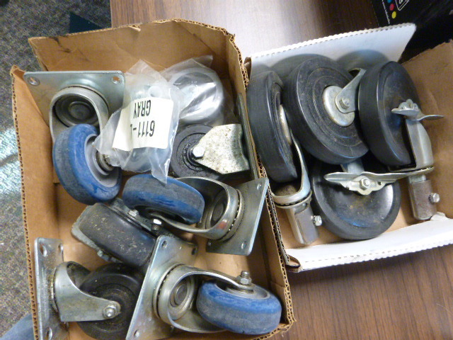 lot 173 image: 6 Boxes of Casters