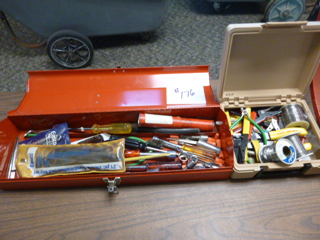 lot 176 image: Toolbox with Contents