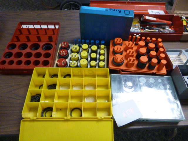 lot 178 image: 5 Containers of O-Rings