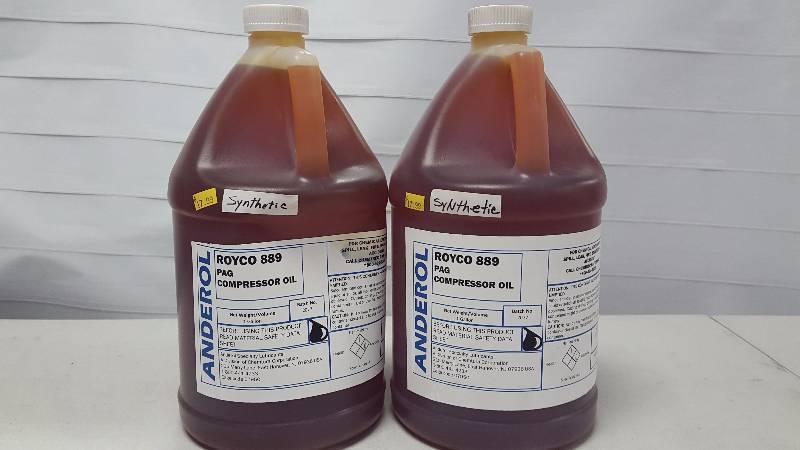lot 40 image: Synthetic Anderol 889 Pag Compressor Oil