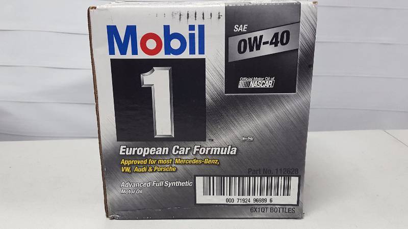 lot 42 image: Mobil 1 - 0W-40 Full Synthetic