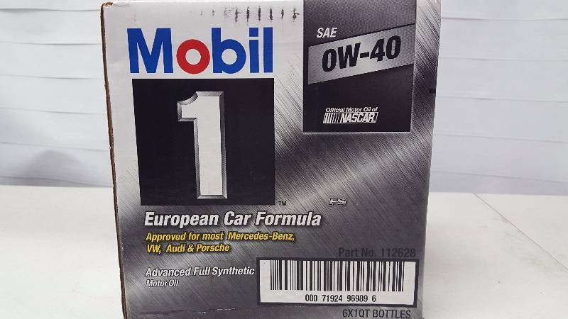 lot 44 image: Mobil 1 - 0W-40 Full Synthetic