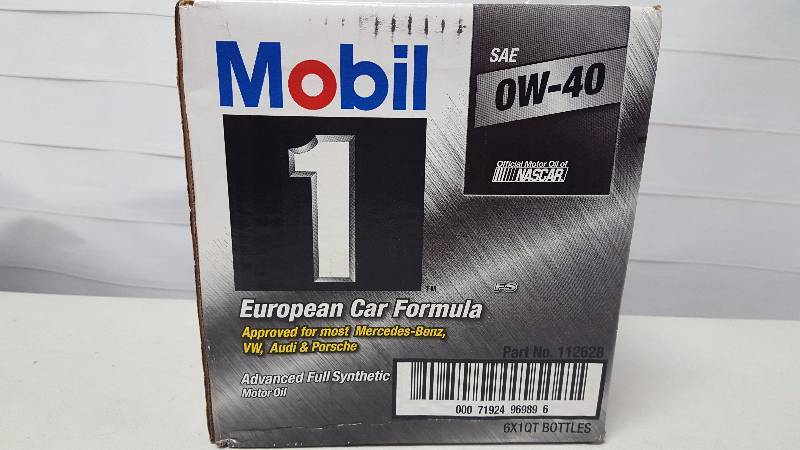 lot 48 image: Mobil 1 - 0W-40 Full Synthetic