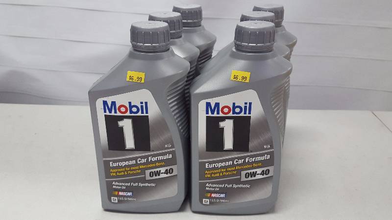 lot 52 image: Mobil 1 - 0W-40 Full Synthetic