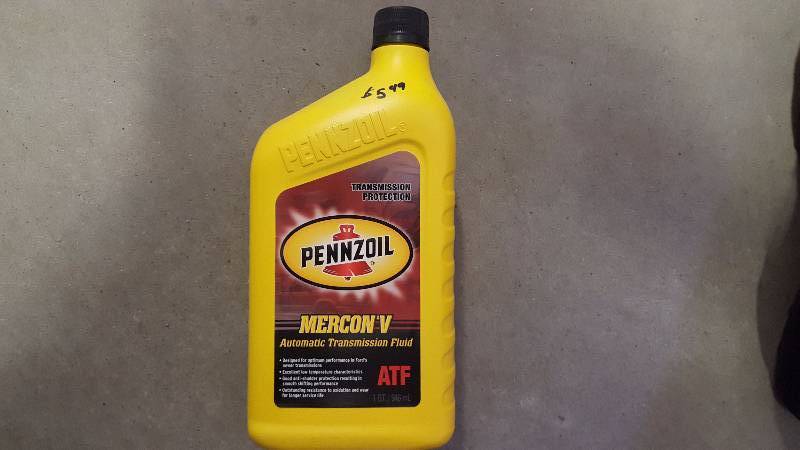 lot 55 image: Pennzoil Mercon V ATF
