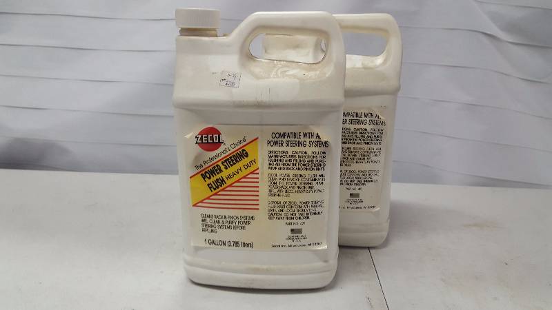 lot 72 image: Zecol Power Steering Flush