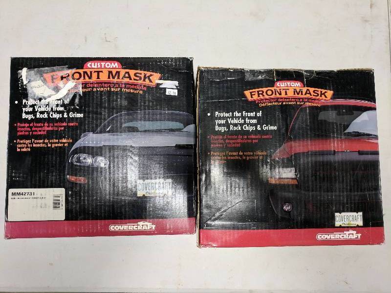 lot 89 image: Covercraft MM42731 & MM42144 Custom Fit MM Series Two-Piece Front Mask, Black