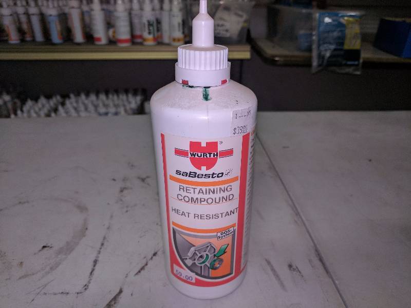 lot 167 image: Wurth Retaining Compound Heat Resistant