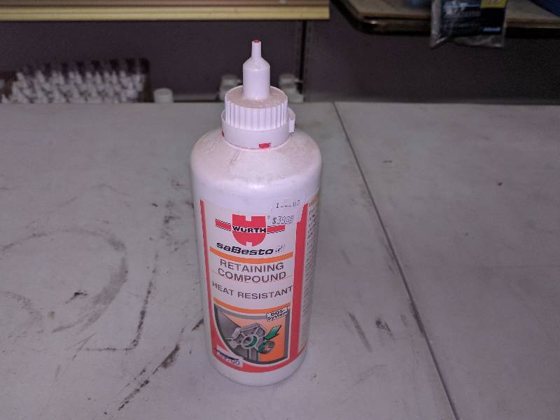 lot 170 image: Wurth Retaining Compound Heat Resistant