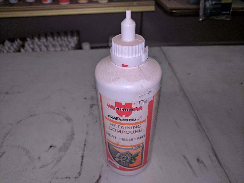 lot 174 image: Wurth Retaining Compound Heat Resistant