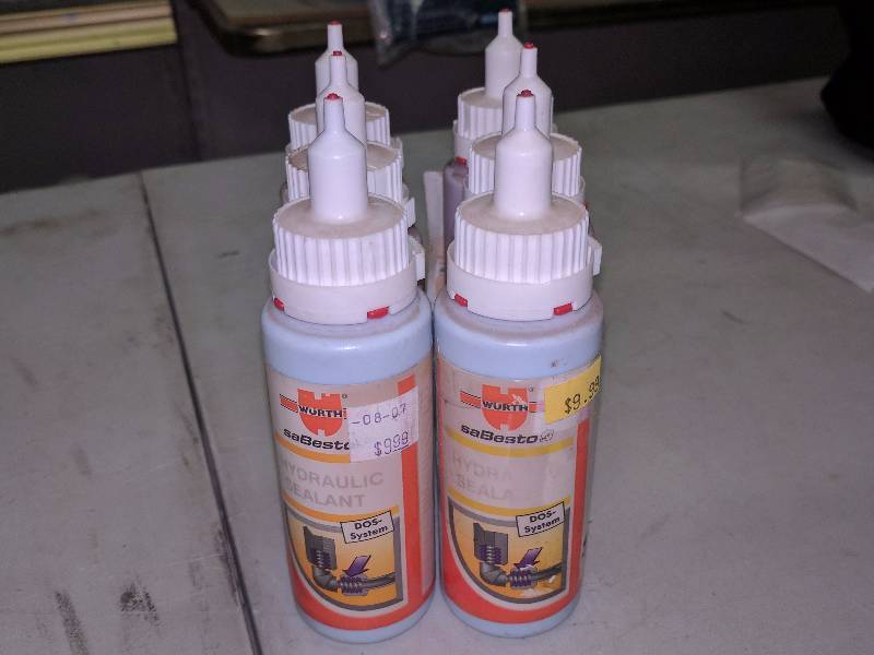 lot 179 image: (5) Wurth Hydralic Sealant 50g Bottles