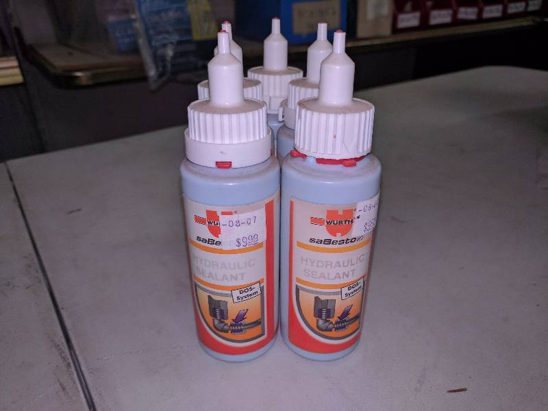 lot 182 image: (5) Wurth Hydralic Sealant 50g Bottles