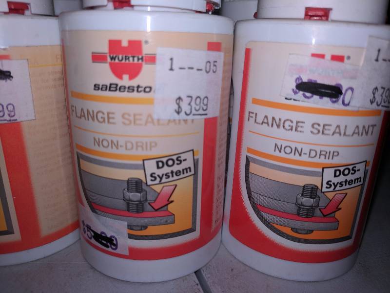 lot 187 image: (10) Wirth Flange Sealant 50g Bottles