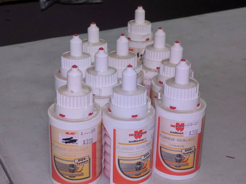 lot 189 image: (10) Wirth Flange Sealant 50g Bottles