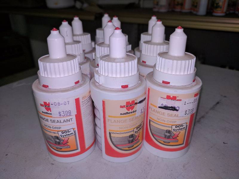 lot 190 image: (10) Wirth Flange Sealant 50g Bottles
