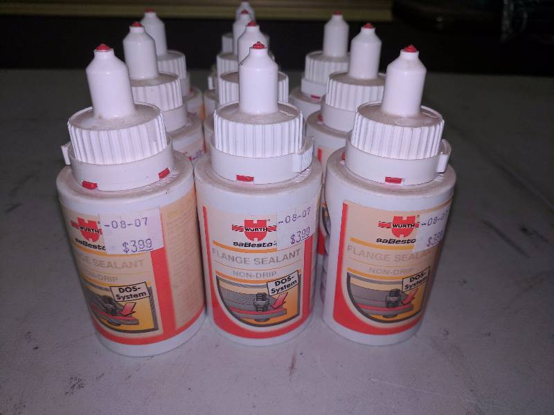 lot 191 image: (10) Wirth Flange Sealant 50g Bottles