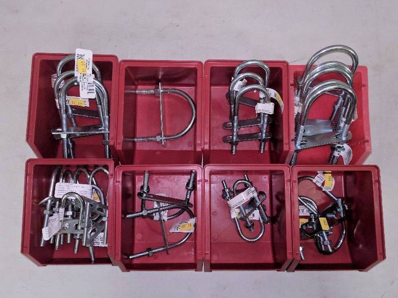 lot 259 image: U Bolts, Various Sizes