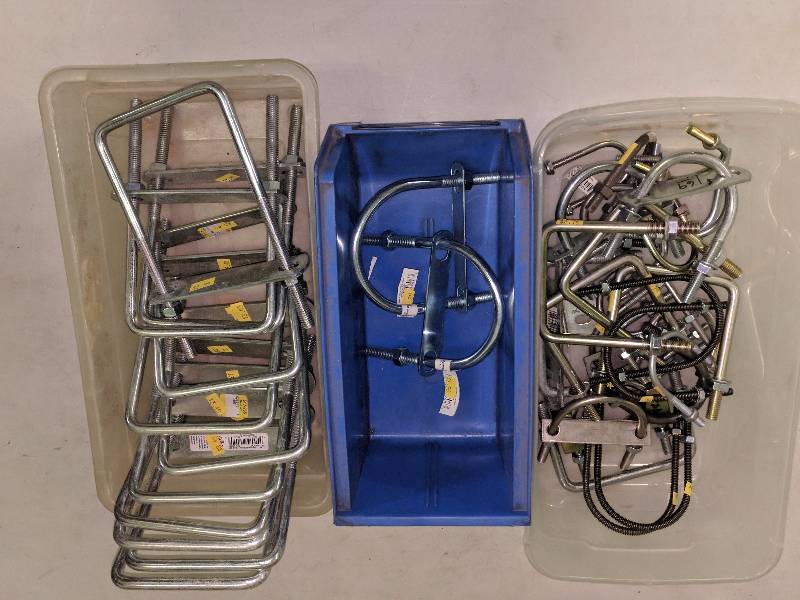lot 261 image: U Bolts, Various Sizes