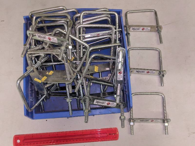 lot 263 image: Square U Bolts, Various Sizes
