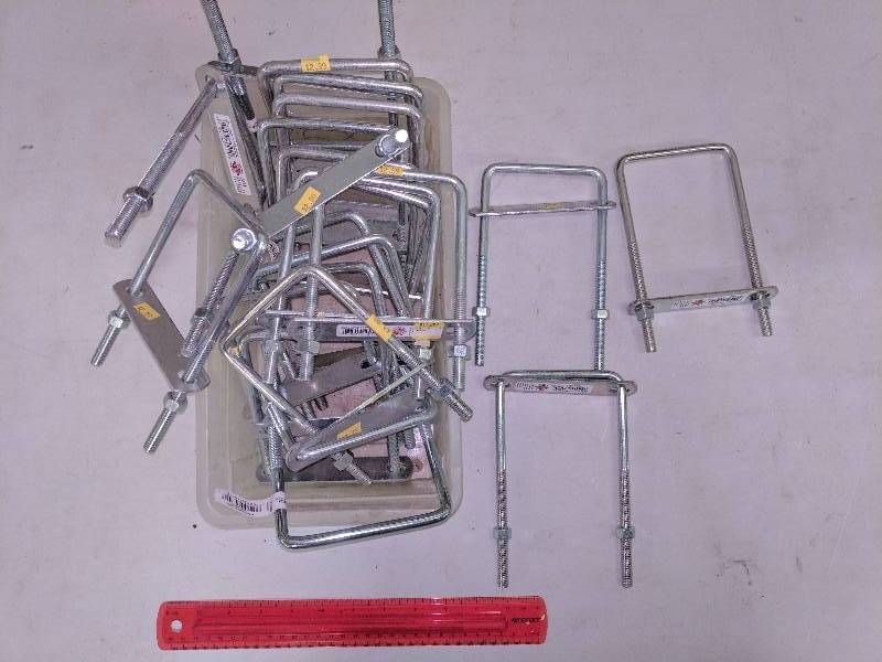 lot 264 image: Square U Bolts, Various Sizes