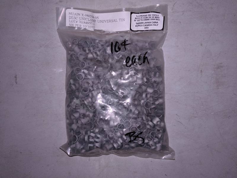 lot 277 image: (500) 964 Uniclamps Universal Tin