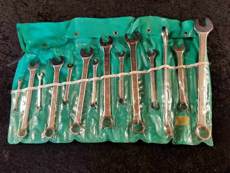 lot 44 image: HERBRAND Combination Wrench Set - Never Used
