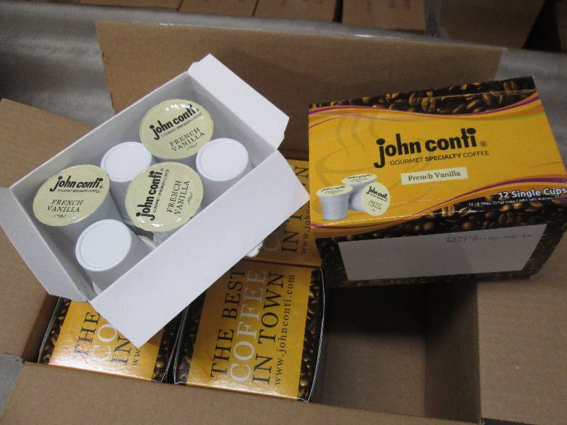 Case of 6-12 Count Boxes Single Cup...