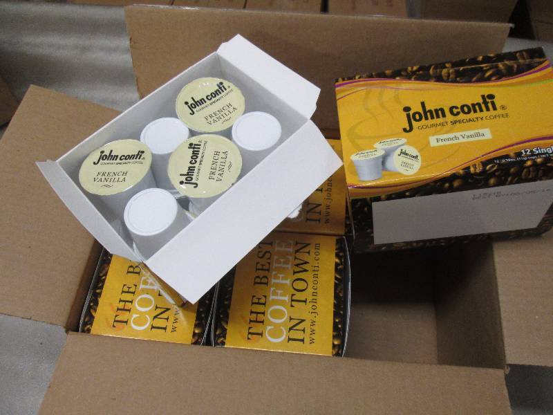 Case of 6-12 Count Boxes Single Cup...