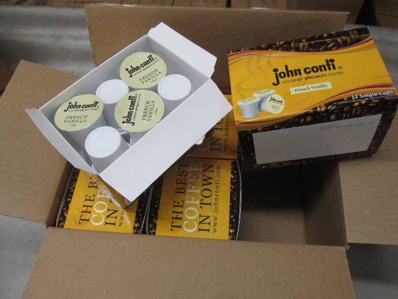 Case of 6-12 Count Boxes Single Cup...