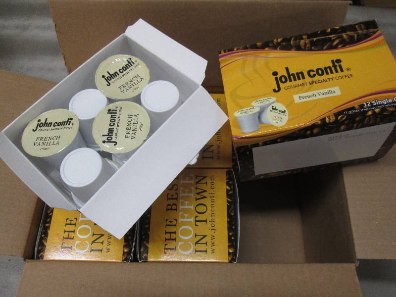 Case of 6-12 Count Boxes Single Cup...