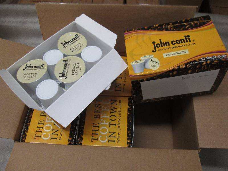 Case of 6-12 Count Boxes Single Cup...