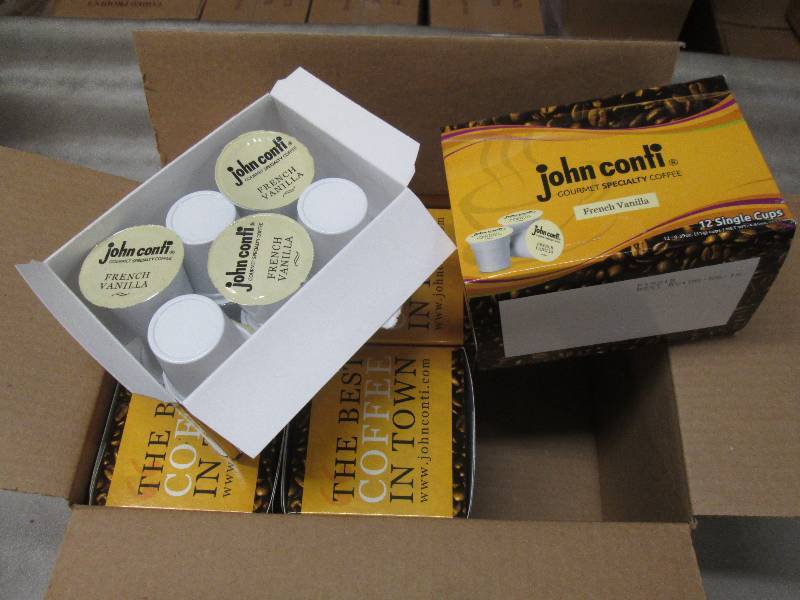 Case of 6-12 Count Boxes Single Cup...