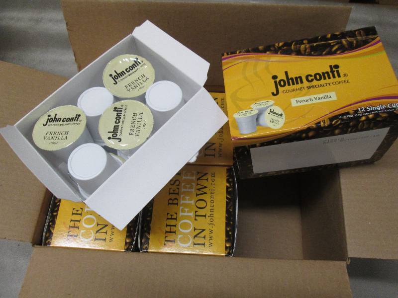 Case of 6-12 Count Boxes Single Cup...