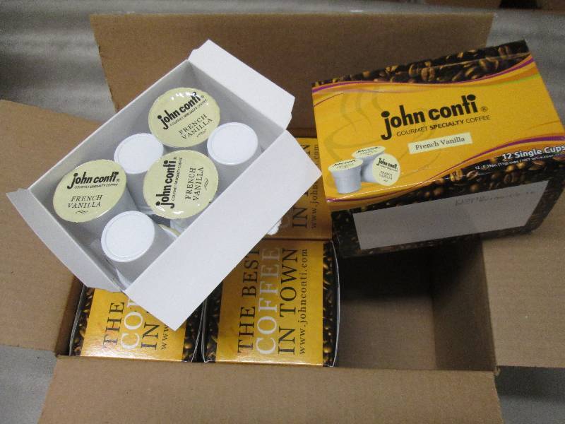 Case of 6-12 Count Boxes Single Cup...
