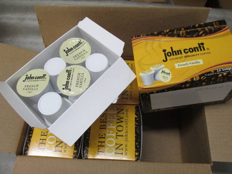 Case of 6-12 Count Boxes Single Cup...