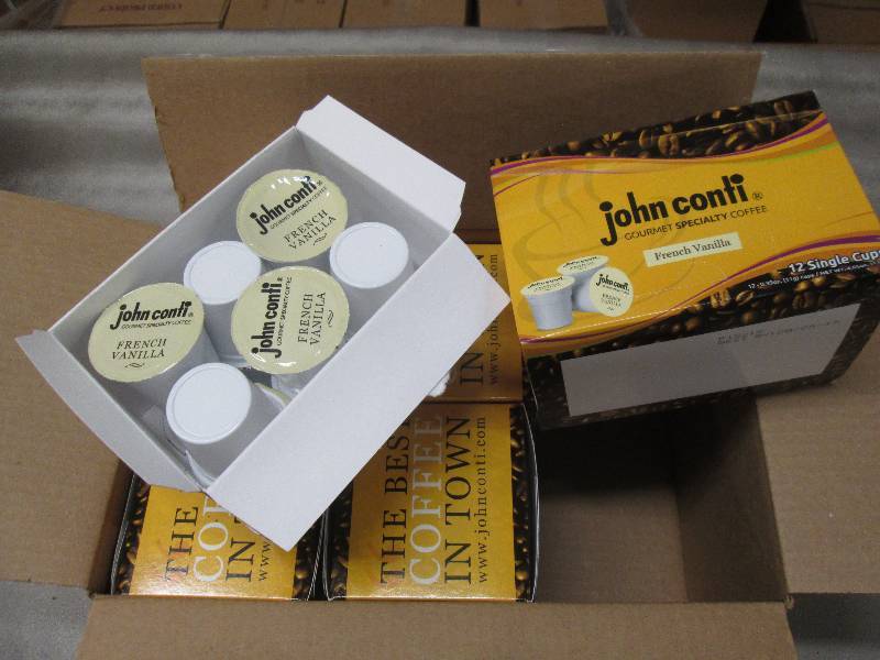 Case of 6-12 Count Boxes Single Cup...